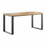 Nowe biurko drewno  klepka dębowa solidny gruby blat 140x75x3.7