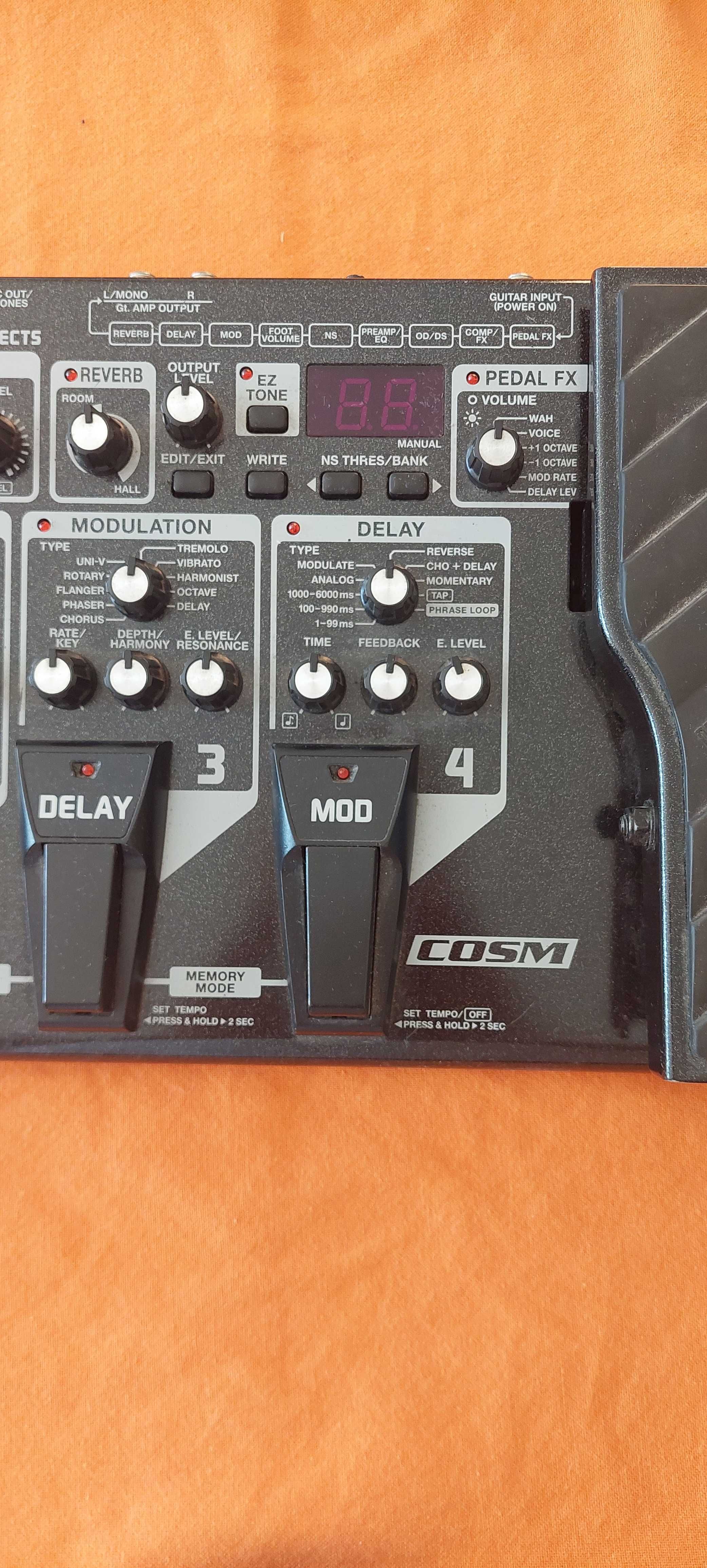 Pedaleira Guitarra Boss Me 70