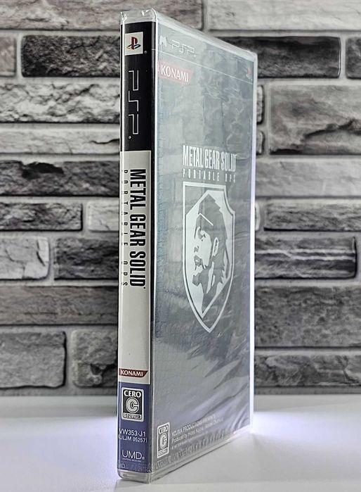 NOWY PSP Metal Gear Solid  Portable Ops  Metal Gear 20th Anniversary
