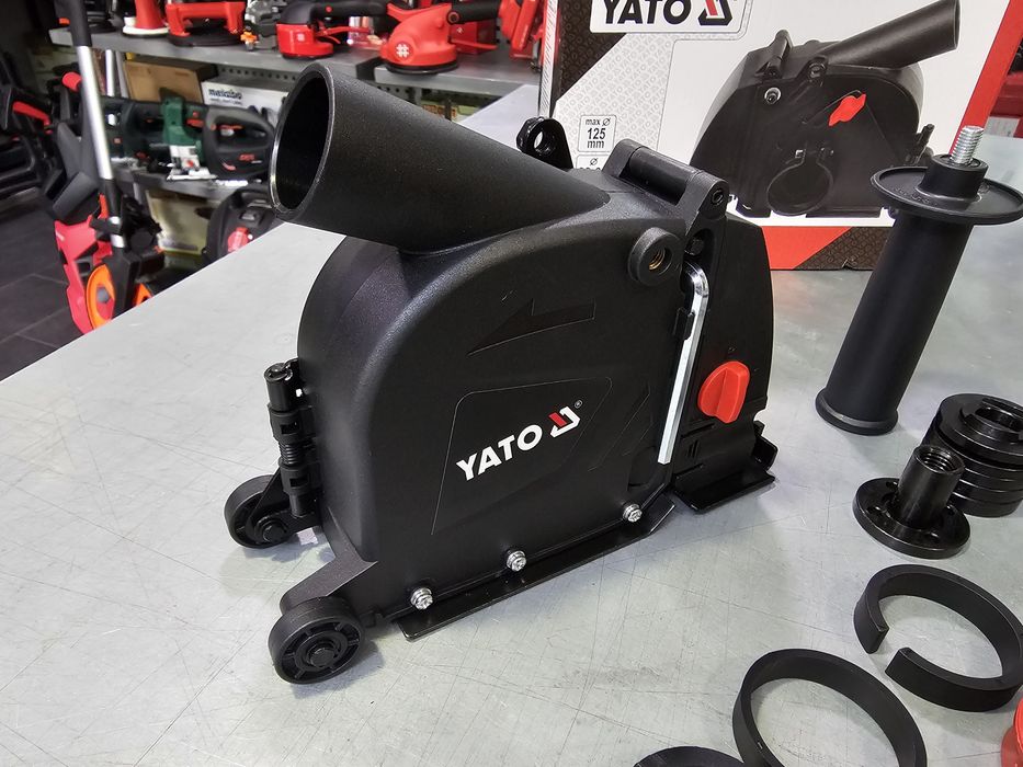 Насадка Кожух Штроборез для Болгарки  YATO +Пылеудаление