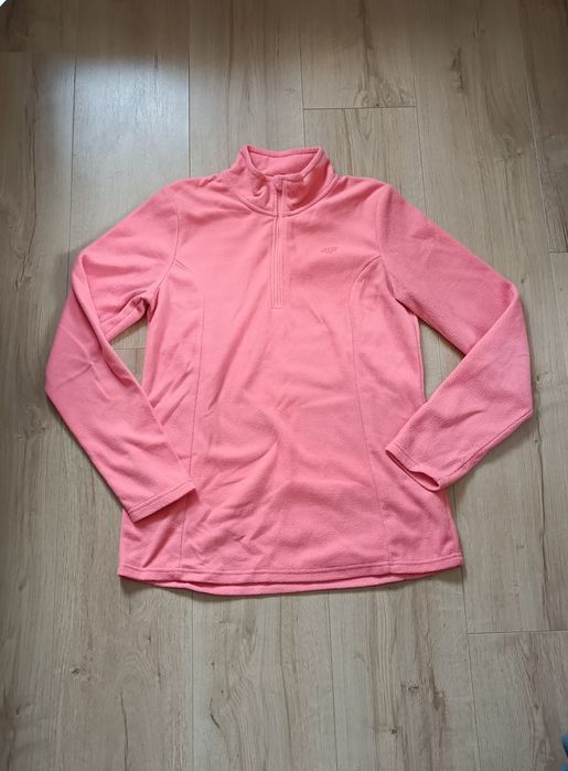 Super bluza polar neonowy 4F r.L
