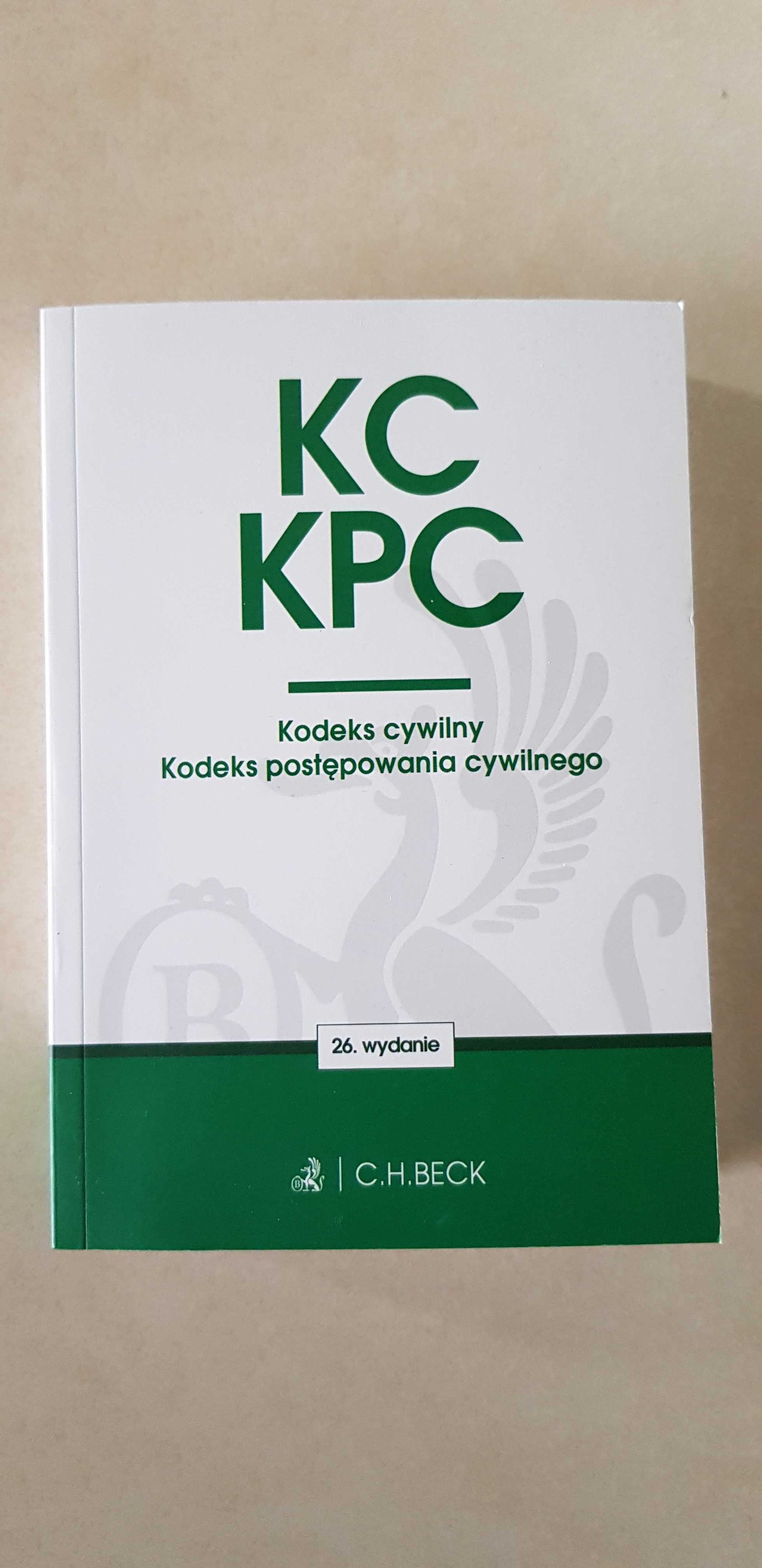 Kodeks cywilny, Kodeks postepowania cywilnego wydanie 26