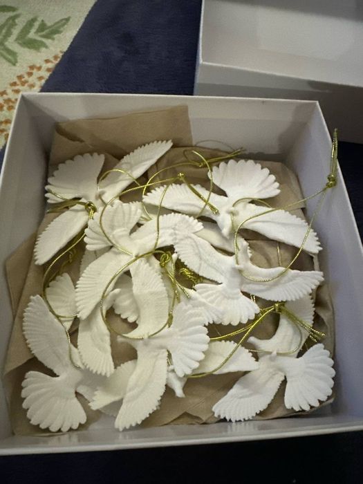 Turkawki ozdoba na choinkę  decoracje