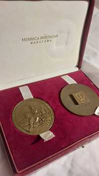 Medal okolicznościowy PRL Mennica Warszawska Mennica Państwowa