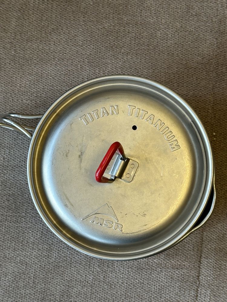 MSR Titan Kettle 0,85 l garnuszek - czajnik tytanowy