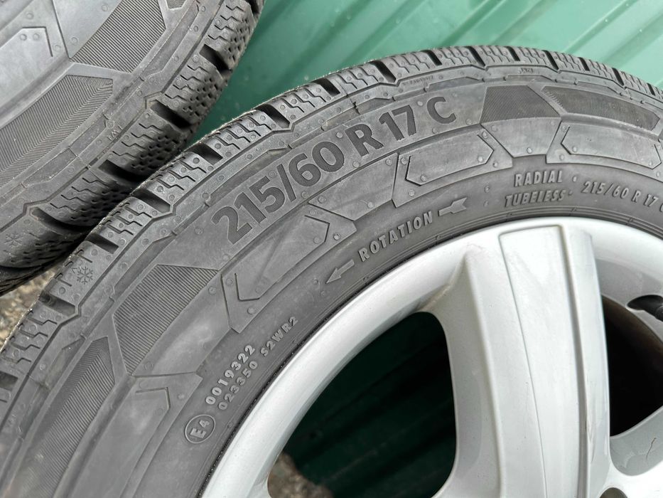 Диски VW T5 T6 Multivan Caravelle 5/120 R17 ET55+215/60R17C зима