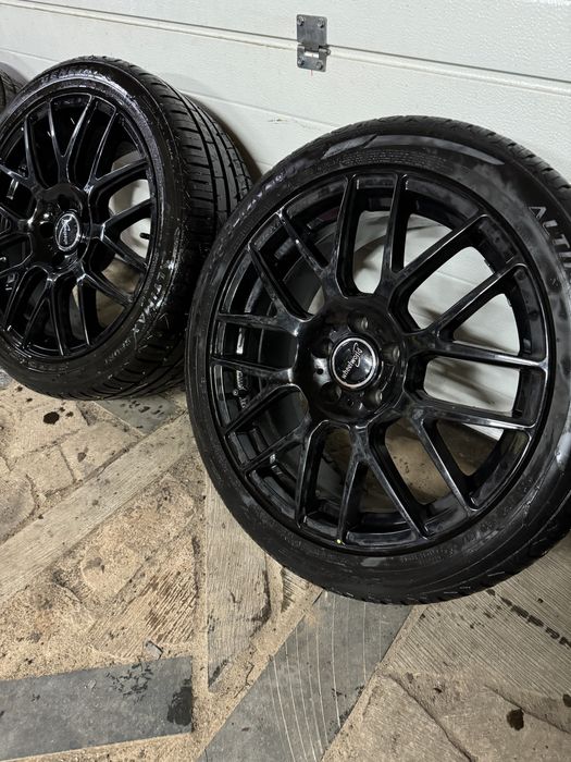Alufelgi z oponami Audi Vw wheelworld 245/40r18 5x112 et 26 Jak nowe