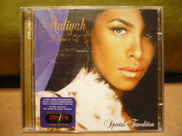 Podwójna płyta Aaliyah I care 4 you  1 x CD & 1 x DVD.Special edition.