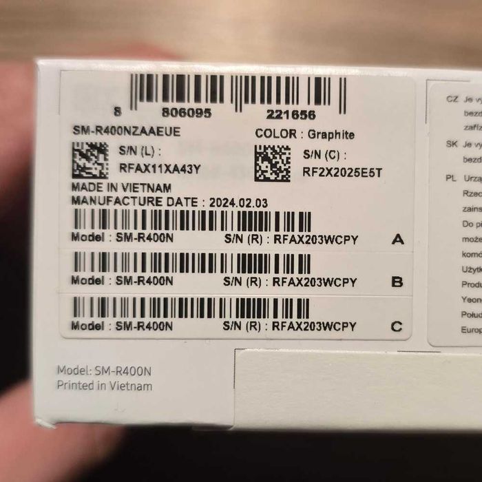 Słuchawki Samsung Galaxy Buds FE *** NOWE *** NIEUŻYWANE ***