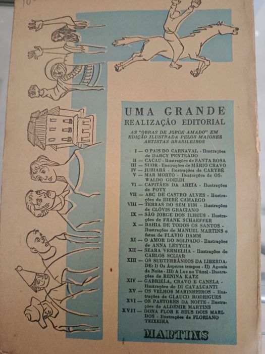 Portes grátis Livro de Jorge Amado "Dona Flor e seus dois maridos"