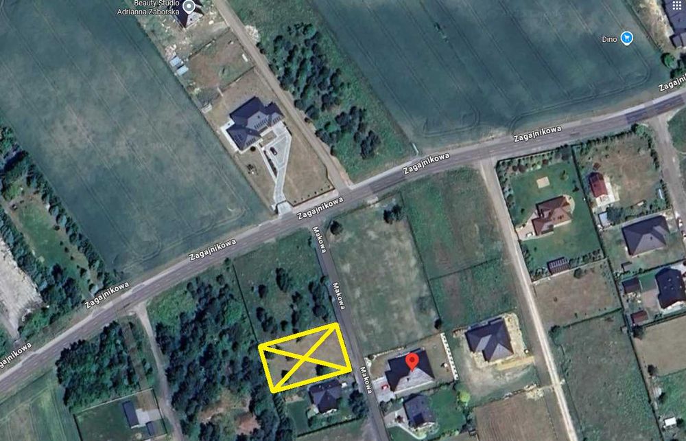 Wydzierżawię / Wynajmę działkę 1 000 m2