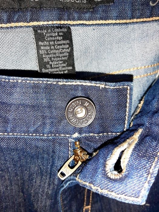 Фирменные джинсы Calvin Klein, 32 раз.синие, плотные, классические.