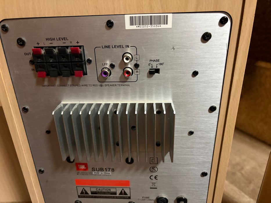 Акустична система для домашнього кінотеатру JBL SCS-178 5.1