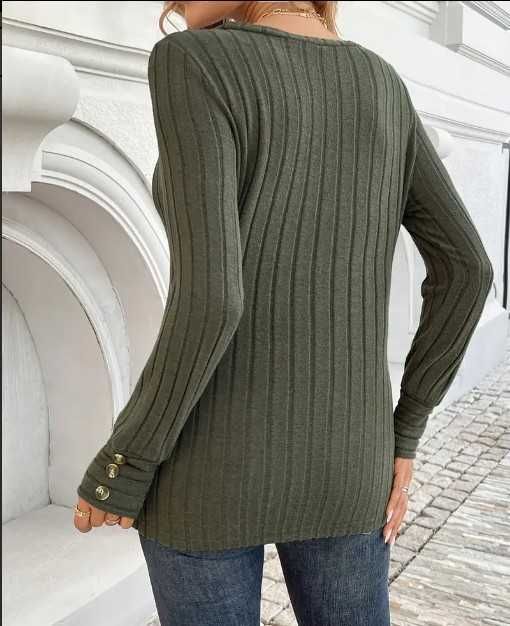 Camisola Canelada Tamanho L - Nova, Sem Etiqueta!