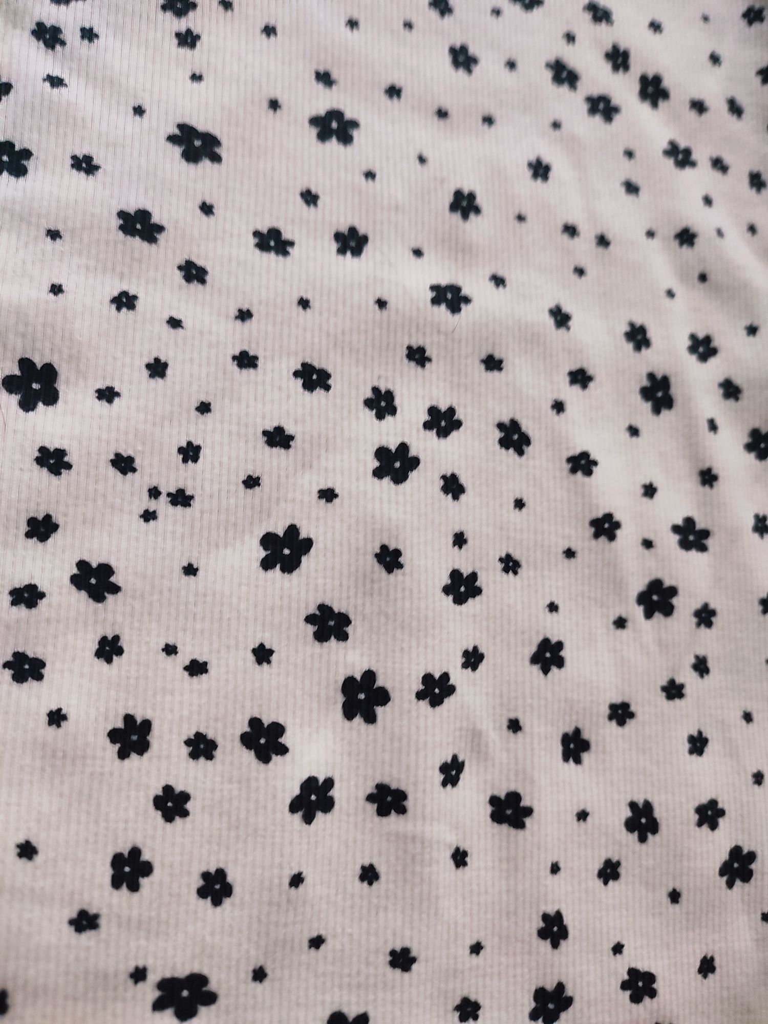 Komplet zestaw prążek koszulka bluzka top legginsy Matalan
