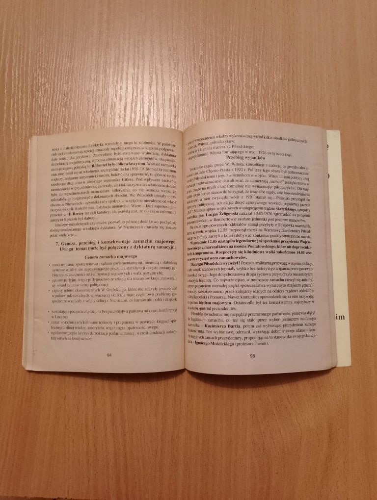 Jak odpowiadać z historii? opracowanie