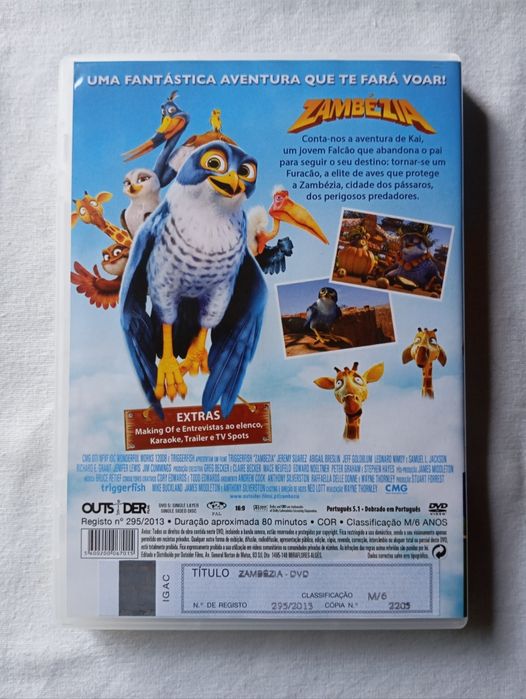 DVD Zambézia (Edição Nacional)