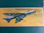 Model samolotu SU-7 skala 1/75 produkcja NRD.