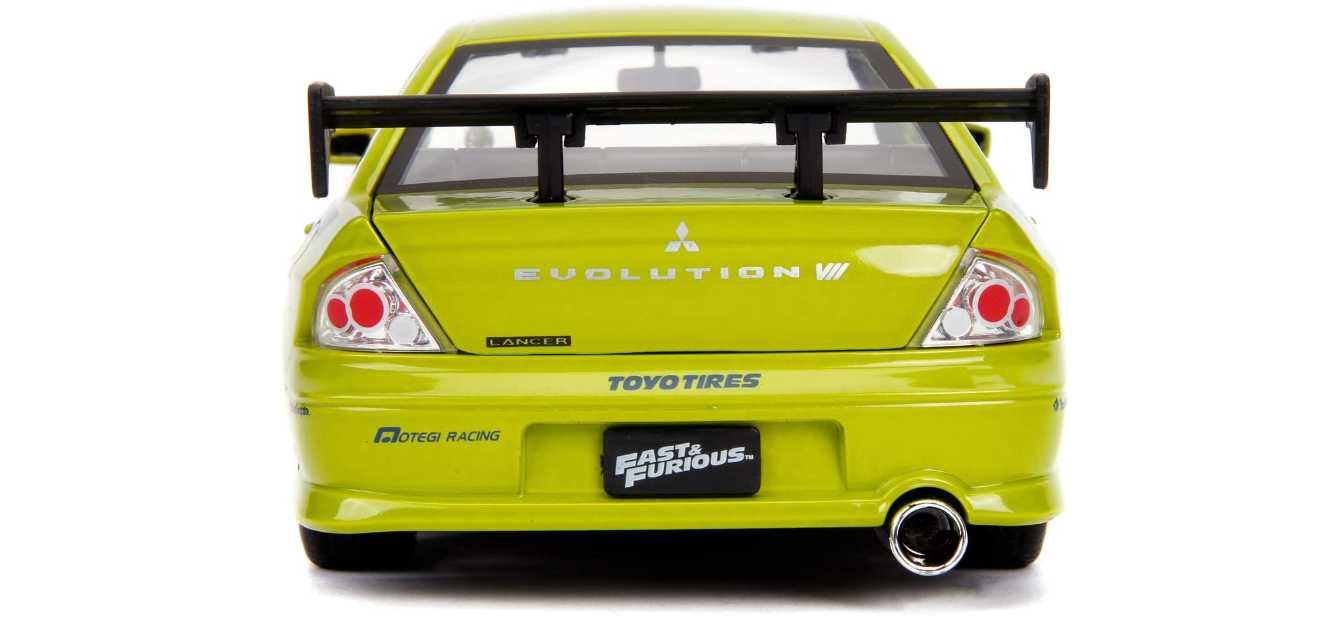 Brian’s Mitsubishi Lancer Evo VII The Fast & The Furious Diecast 1/24