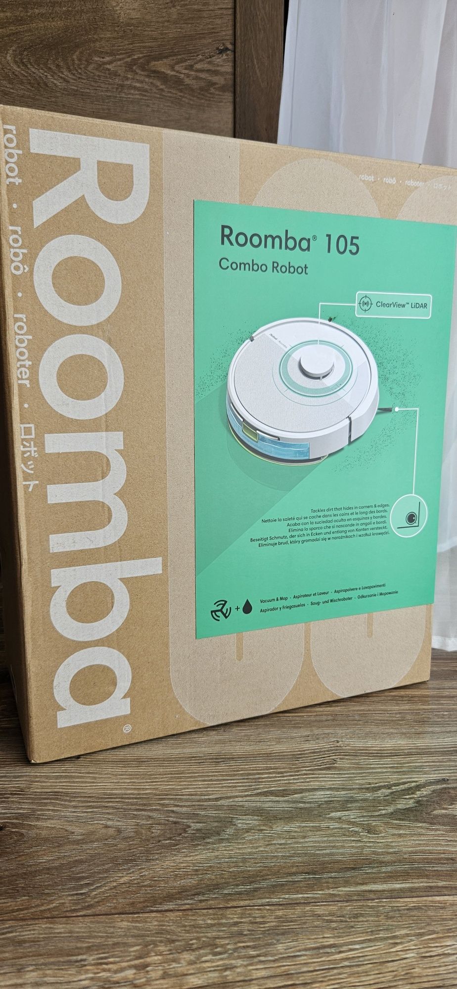 Robot sprzątający IROBOT Roomba Combo 105 (Y311240)