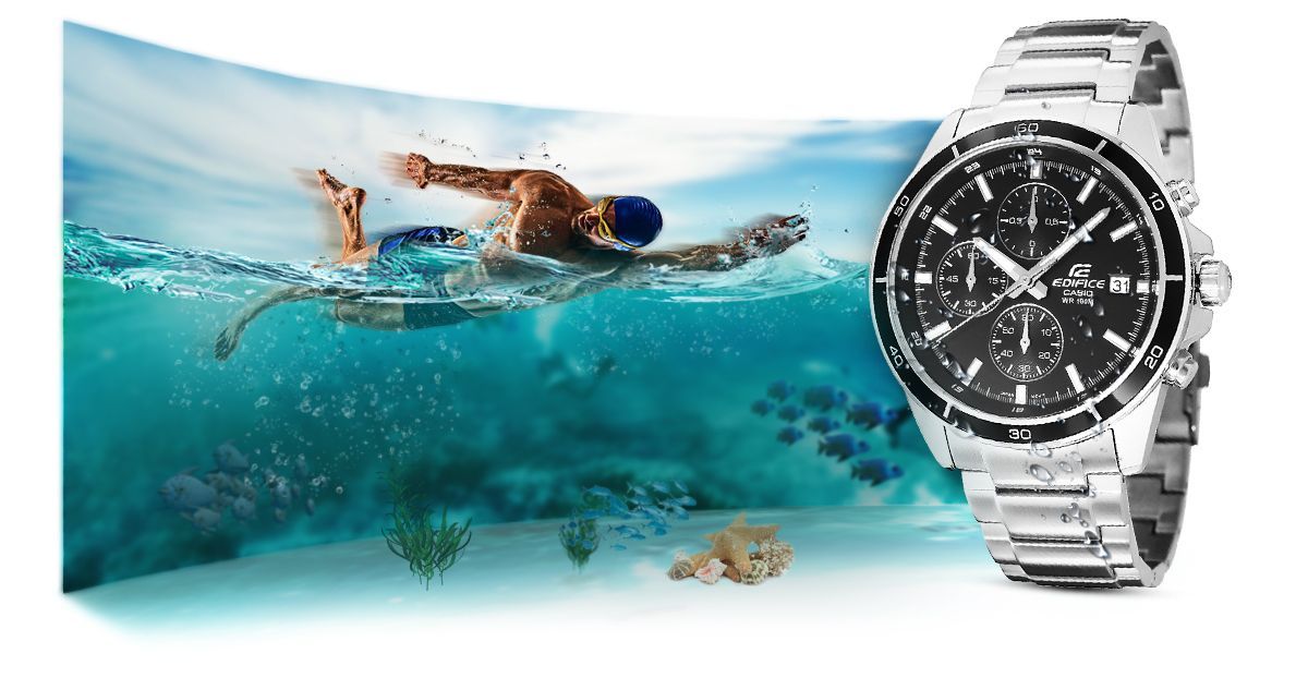zegarek męski casio edifice efr-526d-1avuef 10 bar