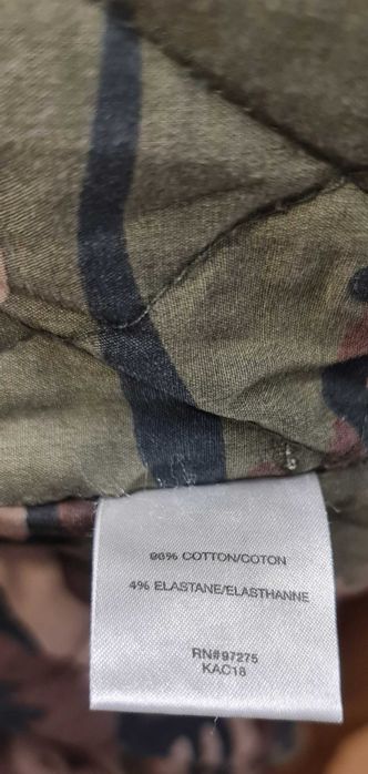 3103 Ciepła Sztruksowa Kurtka Pilotka Fox Racing rozmiar S