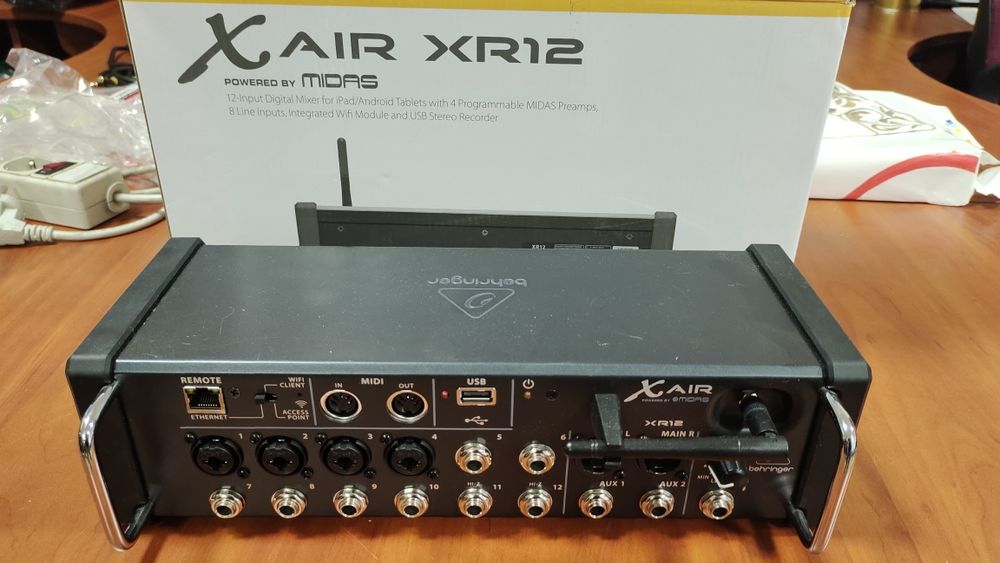 Продам абсолютно новий цифровий пульт Behringer X Air 12