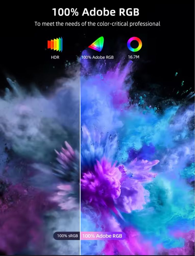 Портативний монітор UPERFECT 4K | 15.6 | 100% sRGB | HDR | IPS | UHD