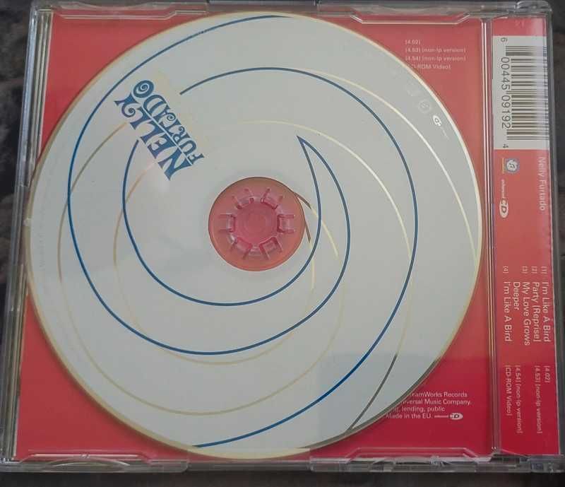 Nelly Furtado - I'm like a Bird CD single