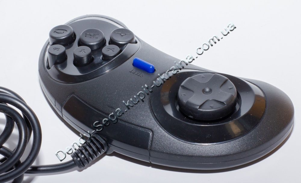 НАЛОЖКА! Джойстик Sega Mega Drive 2, Dendy USB для эмулятора ПК!