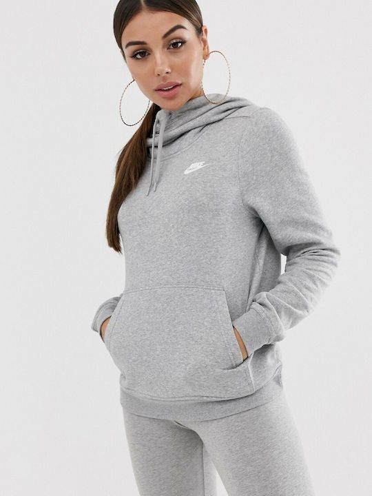 NIKE NSW (XS) Hoodie женское худи с высоким горлом кофта оригинал