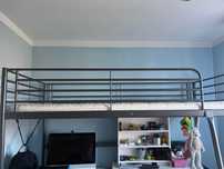 Łóżko piętrowe 200x90 (Ikea)