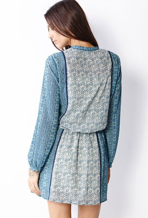 FOREVER 21 Lekka Damska Sukienka Boho Rozm.M