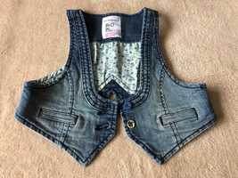 J.NOWA jeansowa kamizelka Reserved, r.140, jeans