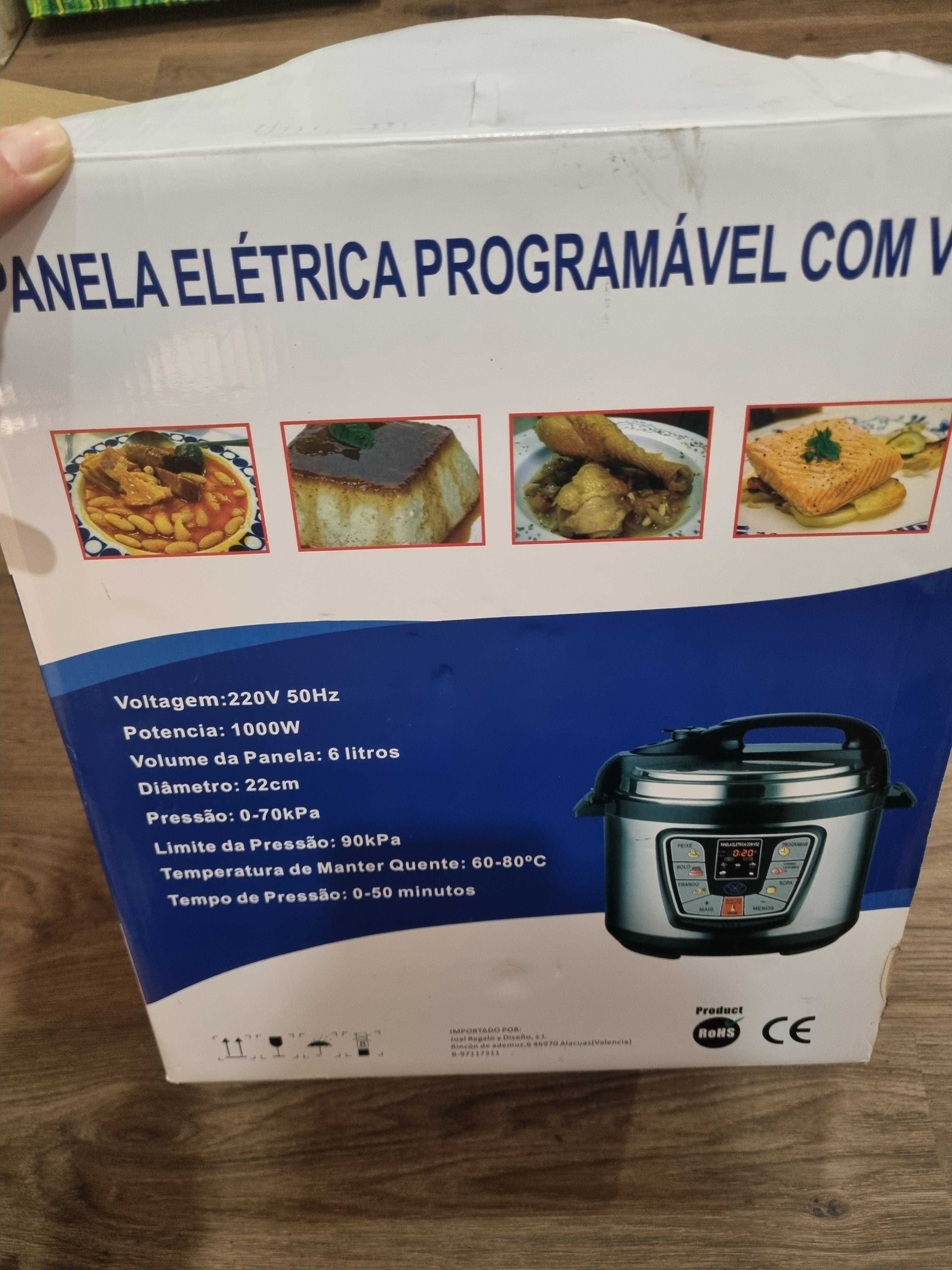 Panela de pressão programável