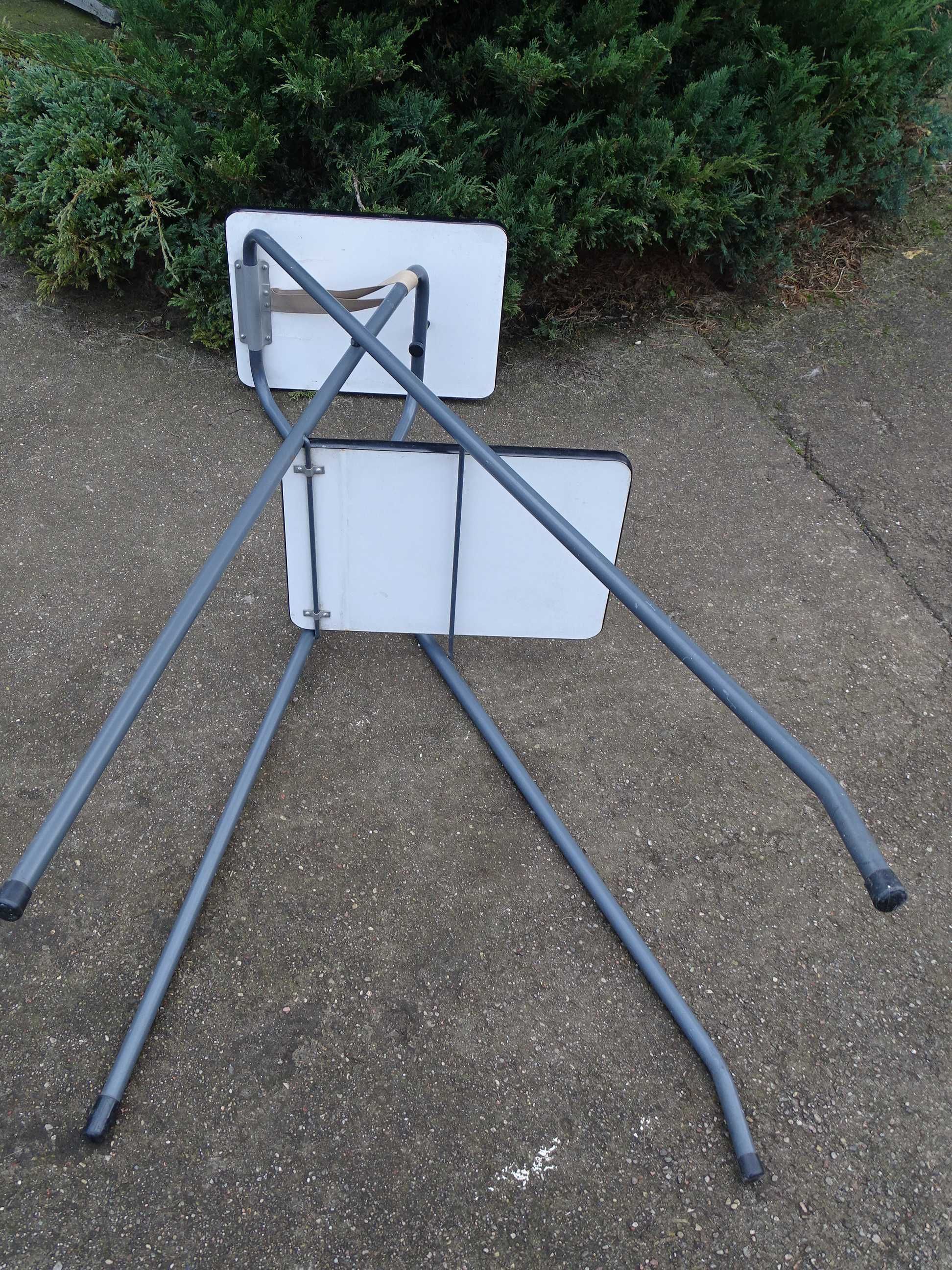 Stojak pod rzutnik slajdów projektor składany wys 111cm blat 39 X 29cm