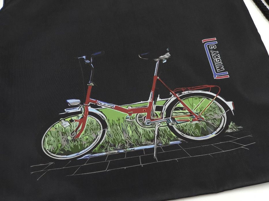 Plecak worek Romet Wigry 3 PRL czarny wodoodporny ORYGINAŁ DLBIKES