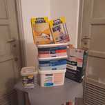 Materiais construção tintas