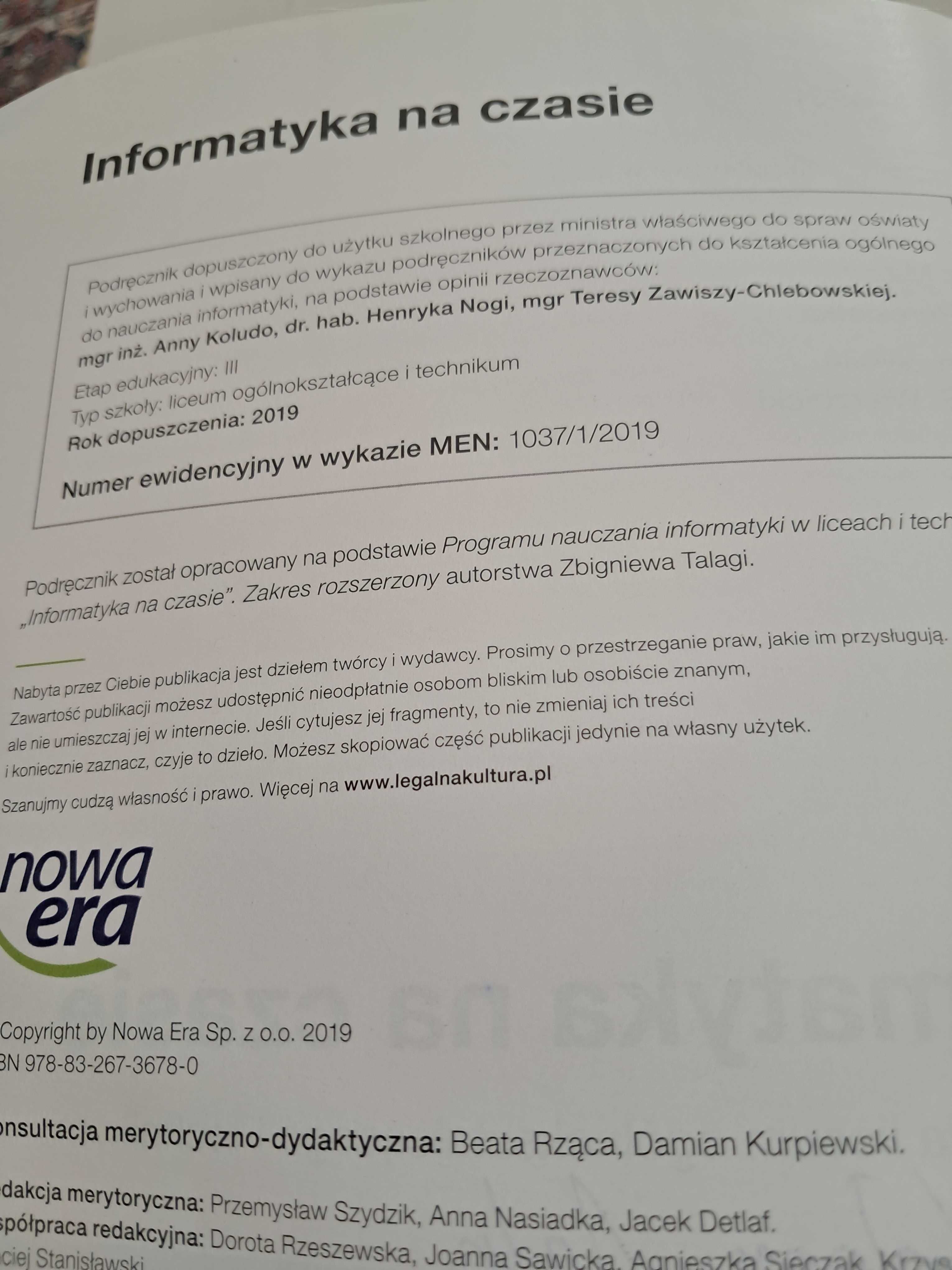 Informatyka na czasie 1