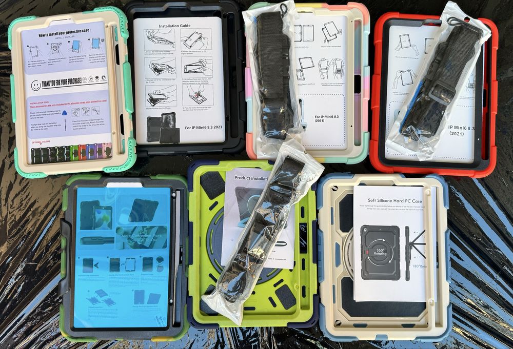 Etui/case Apple Ipad mini 6 cena za wststkie na zdjenciach set 19
