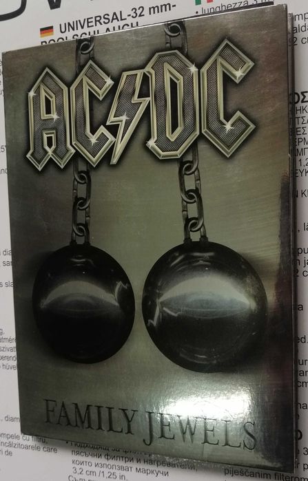 AC DC Family jewels DVD duplo