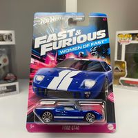 Тематична Машинка Hot Wheels Ford GT40 Women of Fast & Furious HRW39