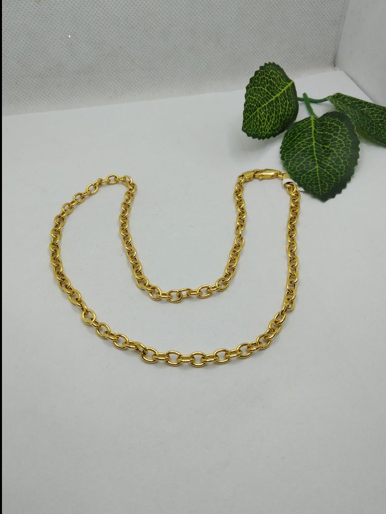 Złoty łańcuszek Rolo, złoto 333 dł.42 cm