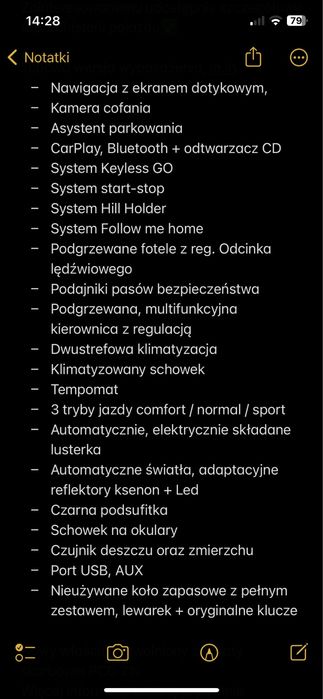 Kia Pro Ceed | ORYGINALNY LAKIER 1.6 GDI 2014