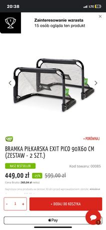 Bramki Piłkarskie EXIT PICO