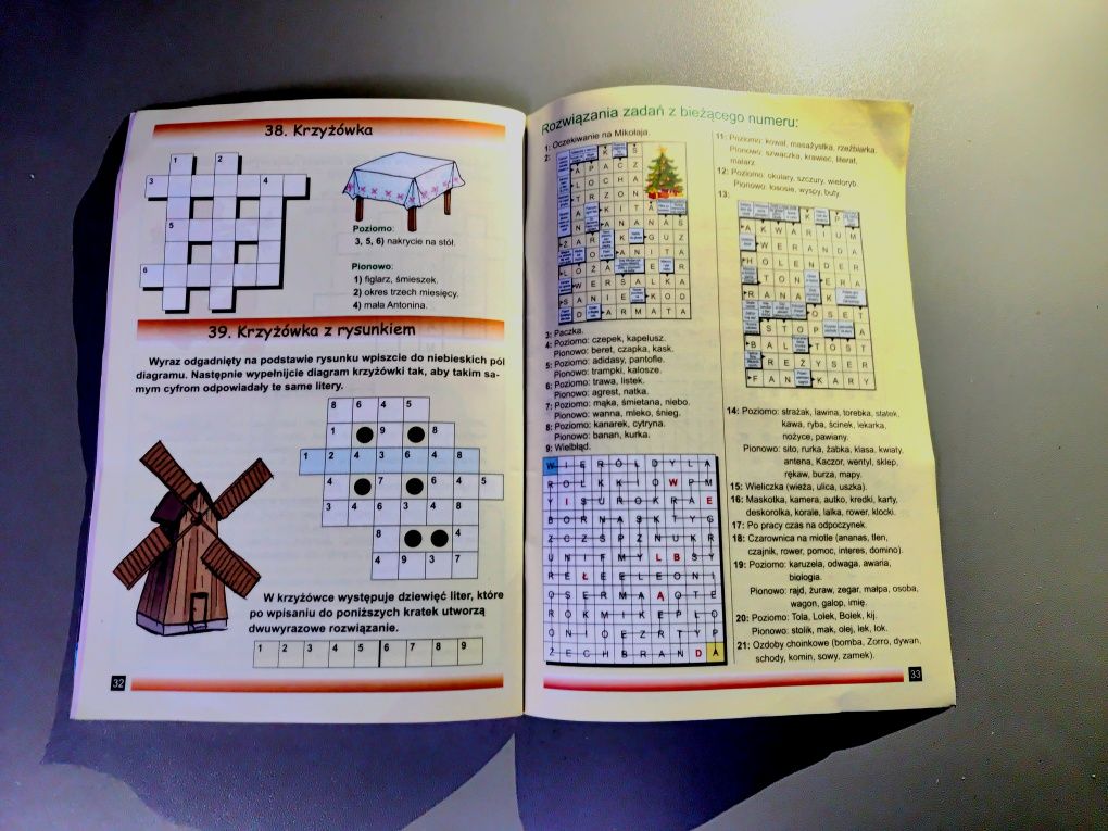 Supełek krzyżówki dla dzieci 9-13 lat