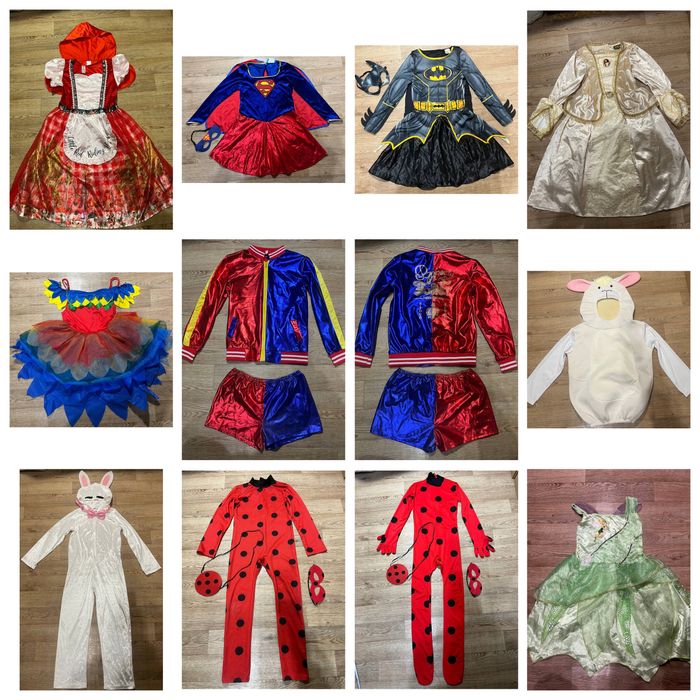 Карнавальный костюм платье для девочки на 9-10 лет 134-140 новый год