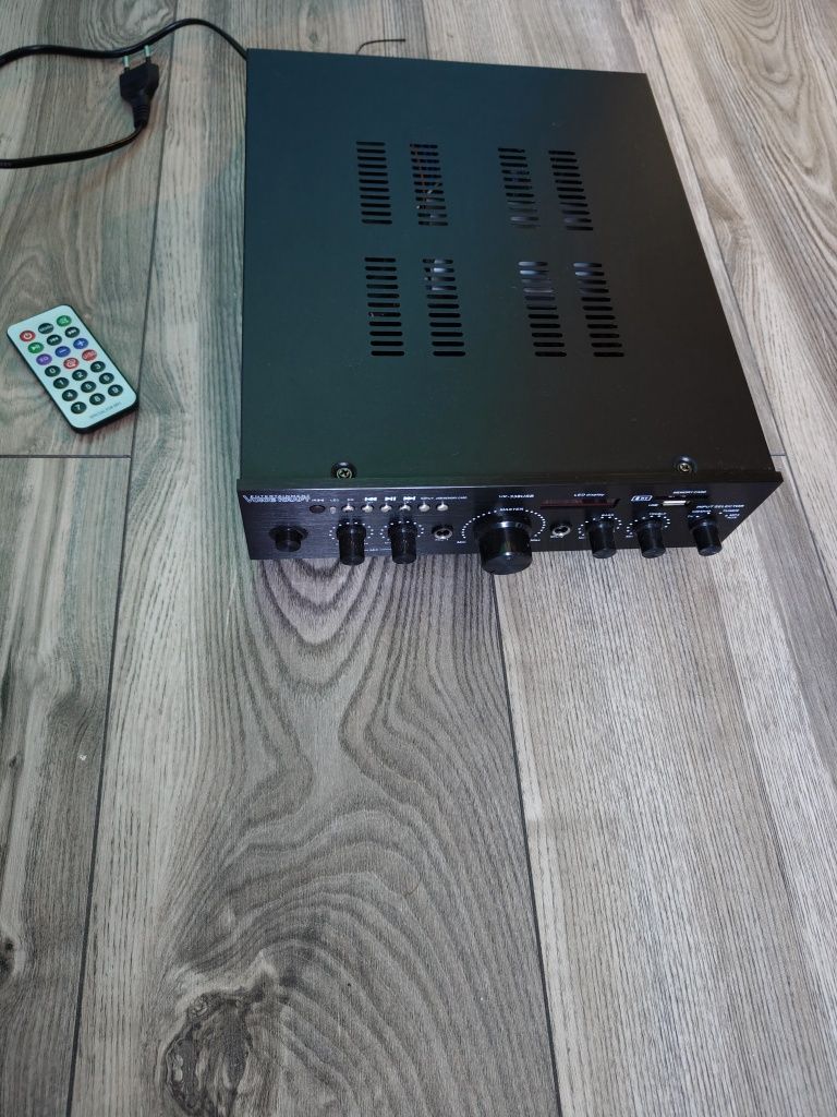 Amplituner Wzmacniacz Voice Kraft Bluetooth USB FM 5 kanałów