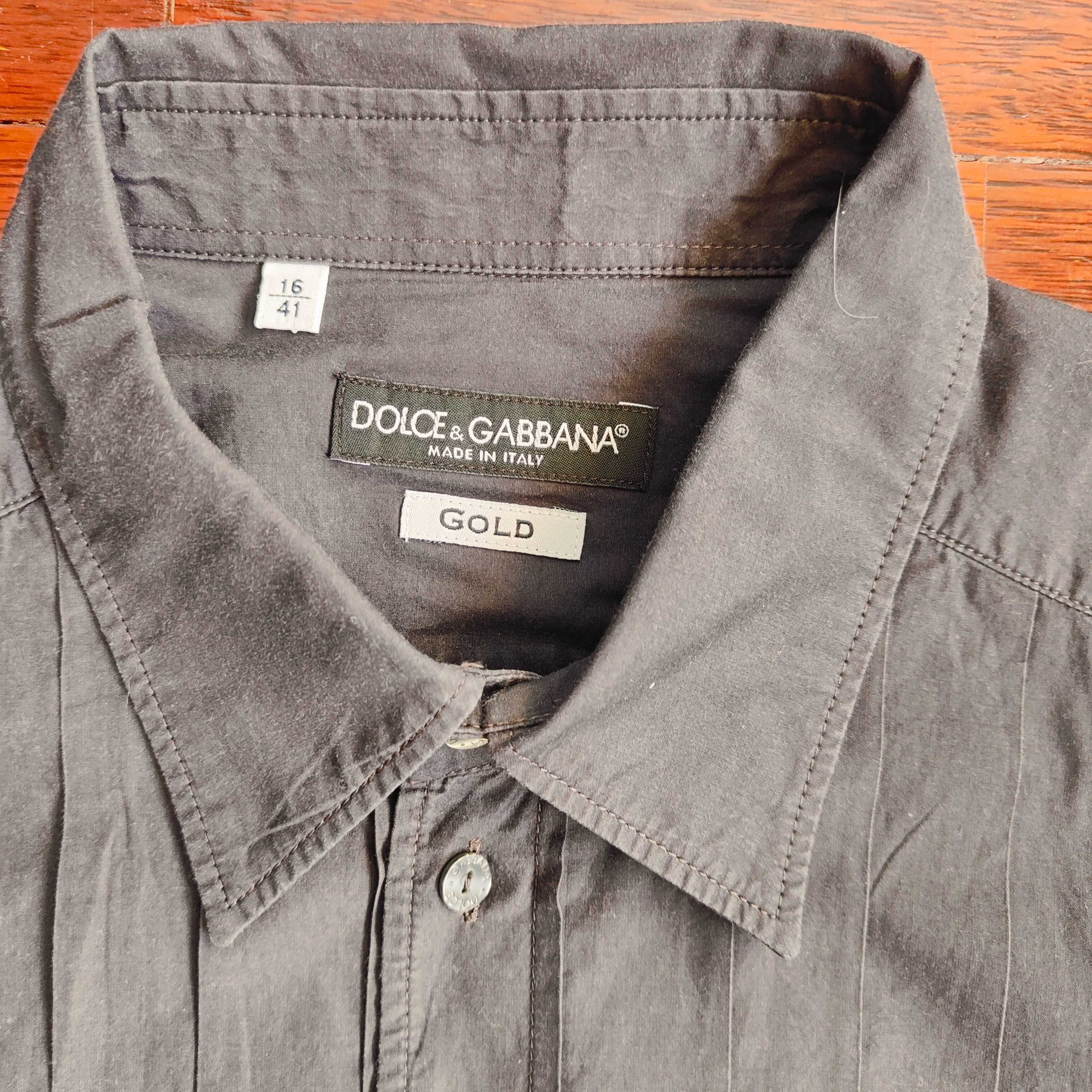 Camisa Dolce & Gabbana Gold D&G S 41
