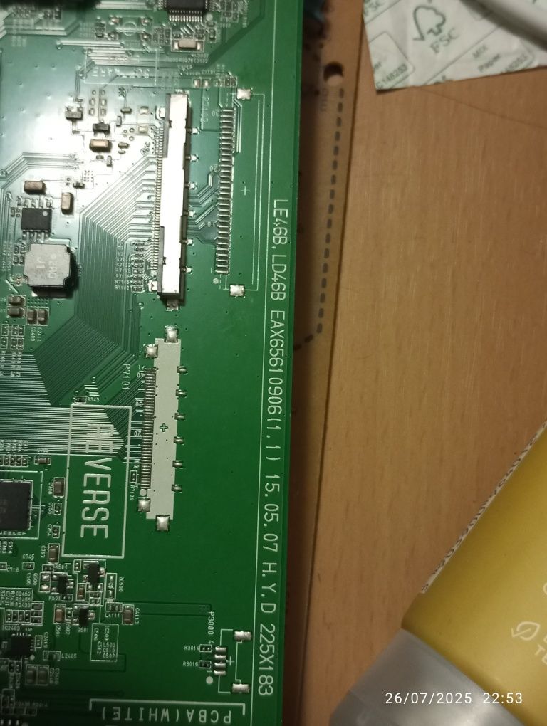 Placa Principal LG LC550DUE